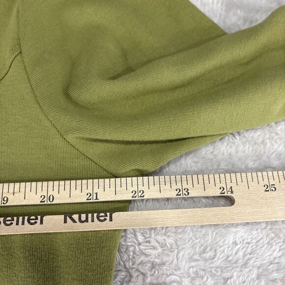 Soft Surroundings Women Northport Jacket PXL Olive Green Snap Front Lagenlook - Picture 7 of 11